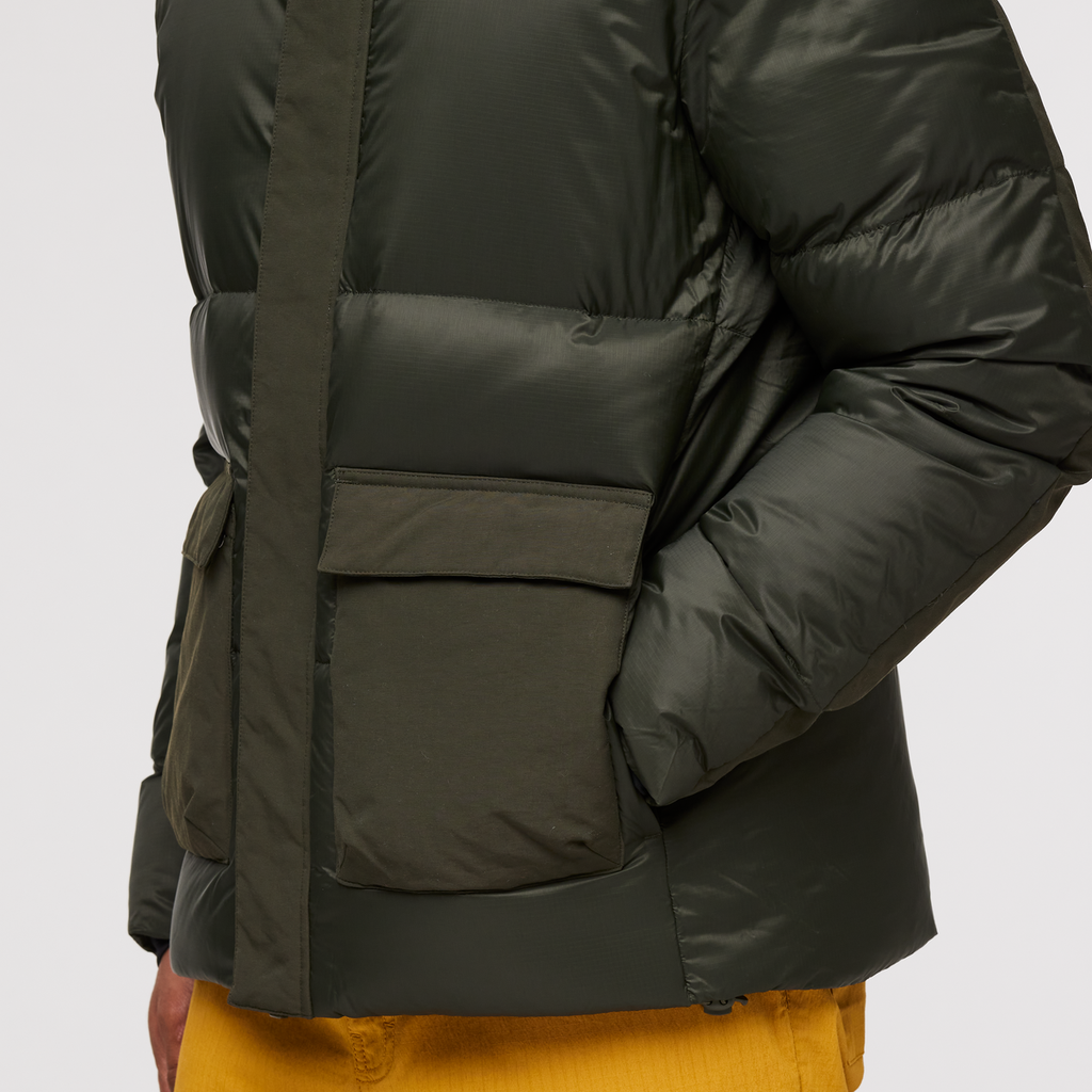 Solazo Down Parka - Men's, Woods, Model Jason