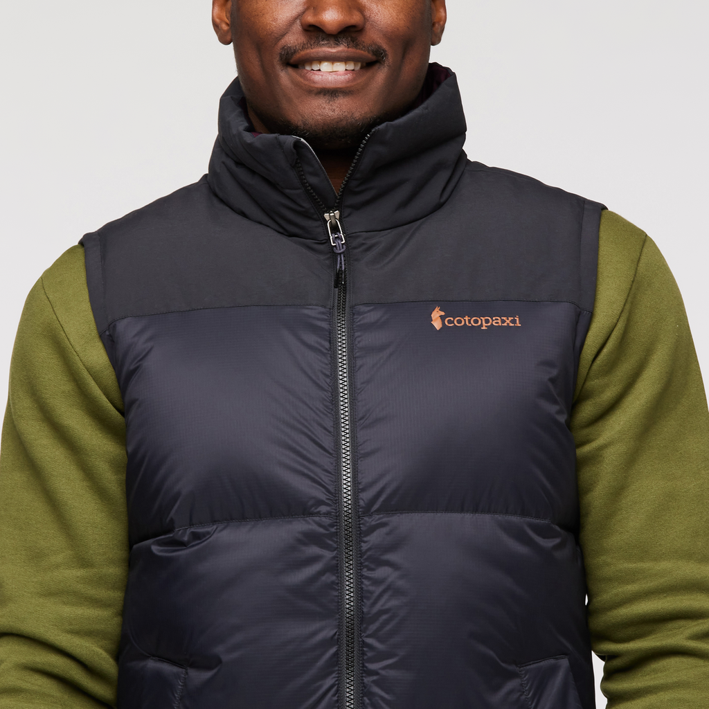 Solazo Down Vest - Men's, Black, Model Jeremy