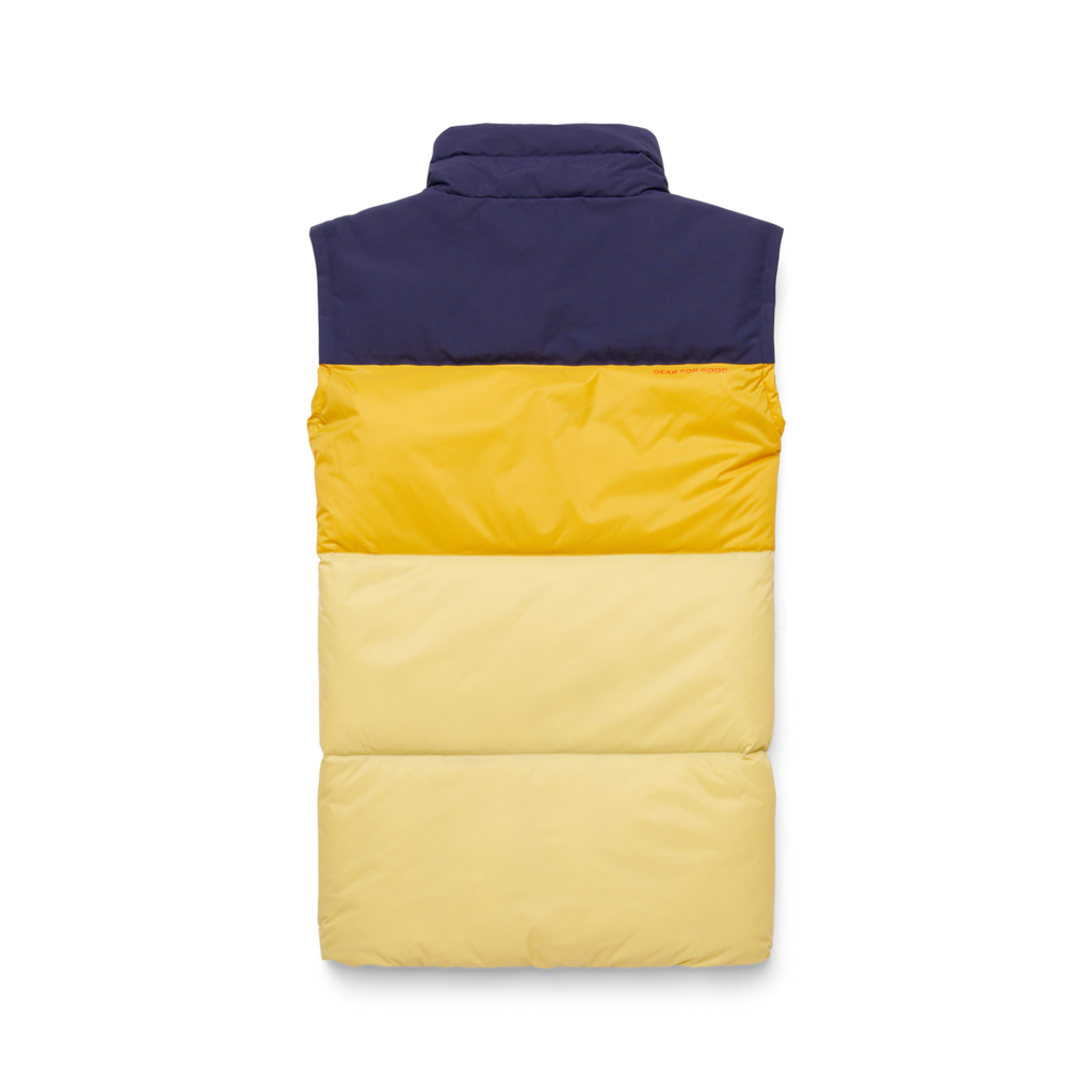 Solazo Down Vest - Men's, Maritime/Amber, Model Jeremy