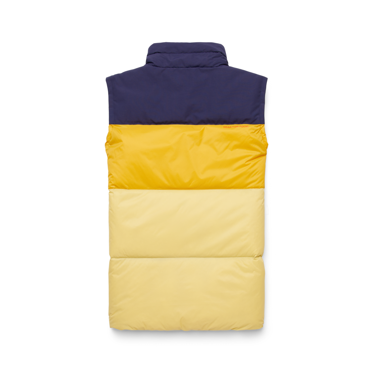Solazo Down Vest - Men's, Maritime/Amber, Model Jeremy