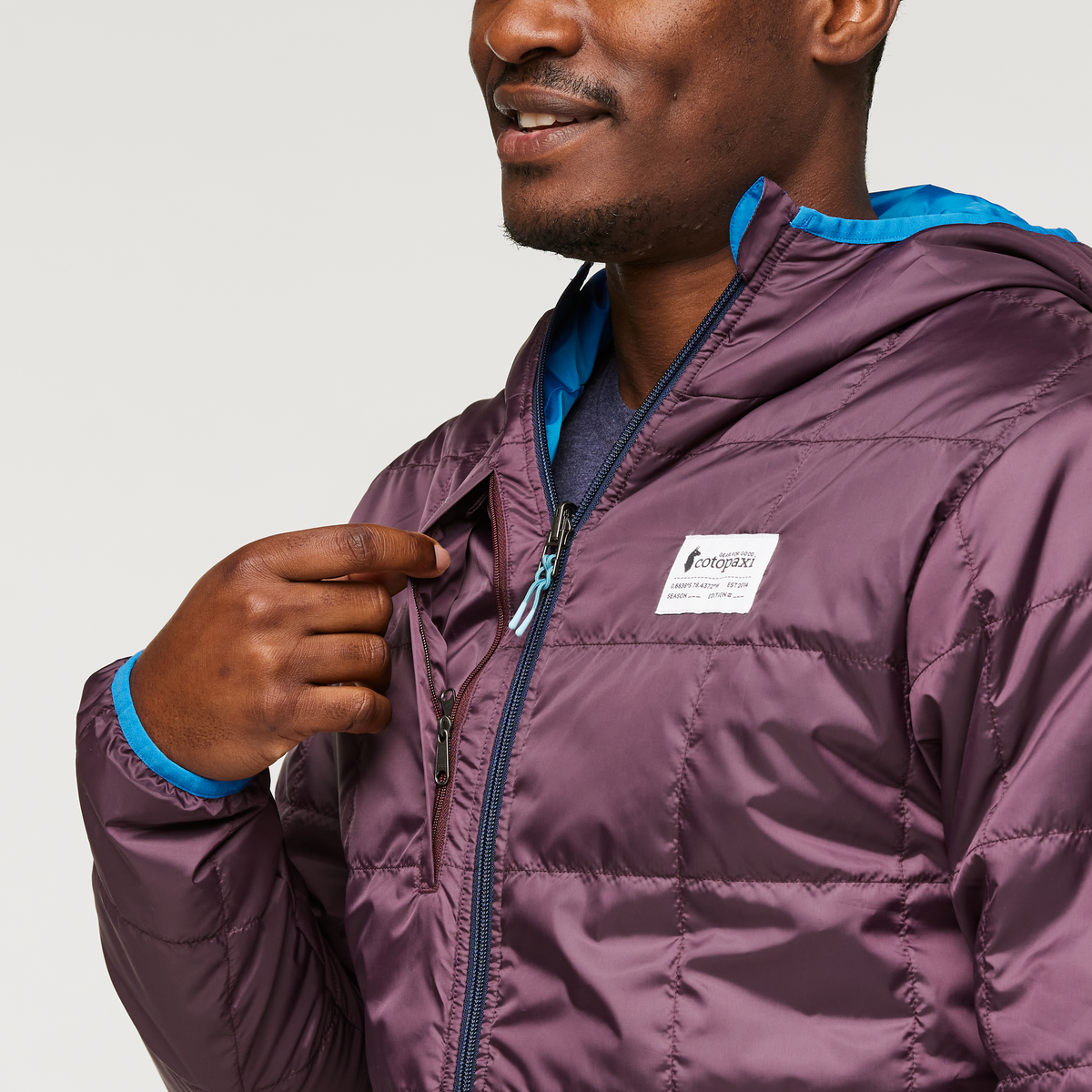 Teca Cálido Hooded Jacket - Men's, Seven Seas, Model Jeremy