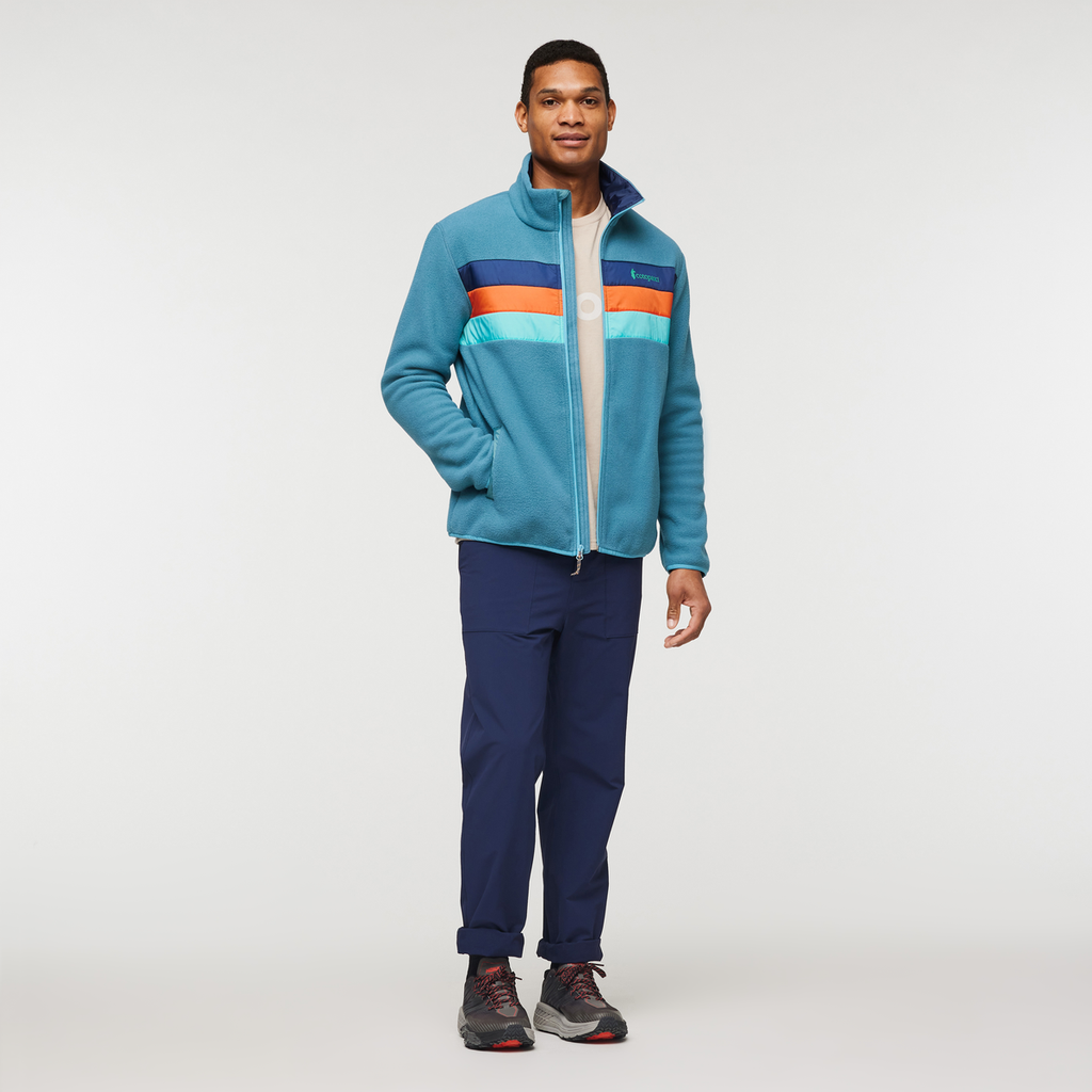 Teca Fleece Full-Zip Jacket - Men's, Headwinds, Model Jason
