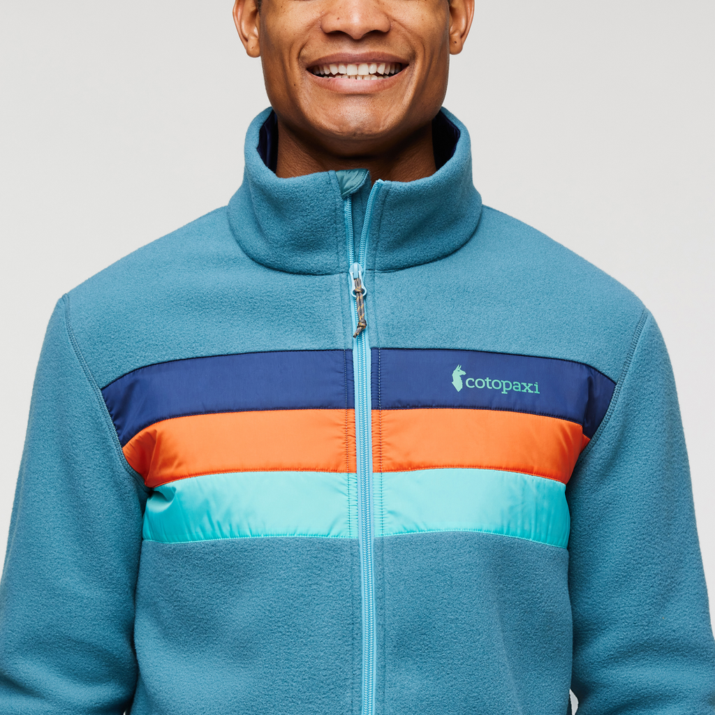 Teca Fleece Full-Zip Jacket - Men's, Headwinds, Model Jason