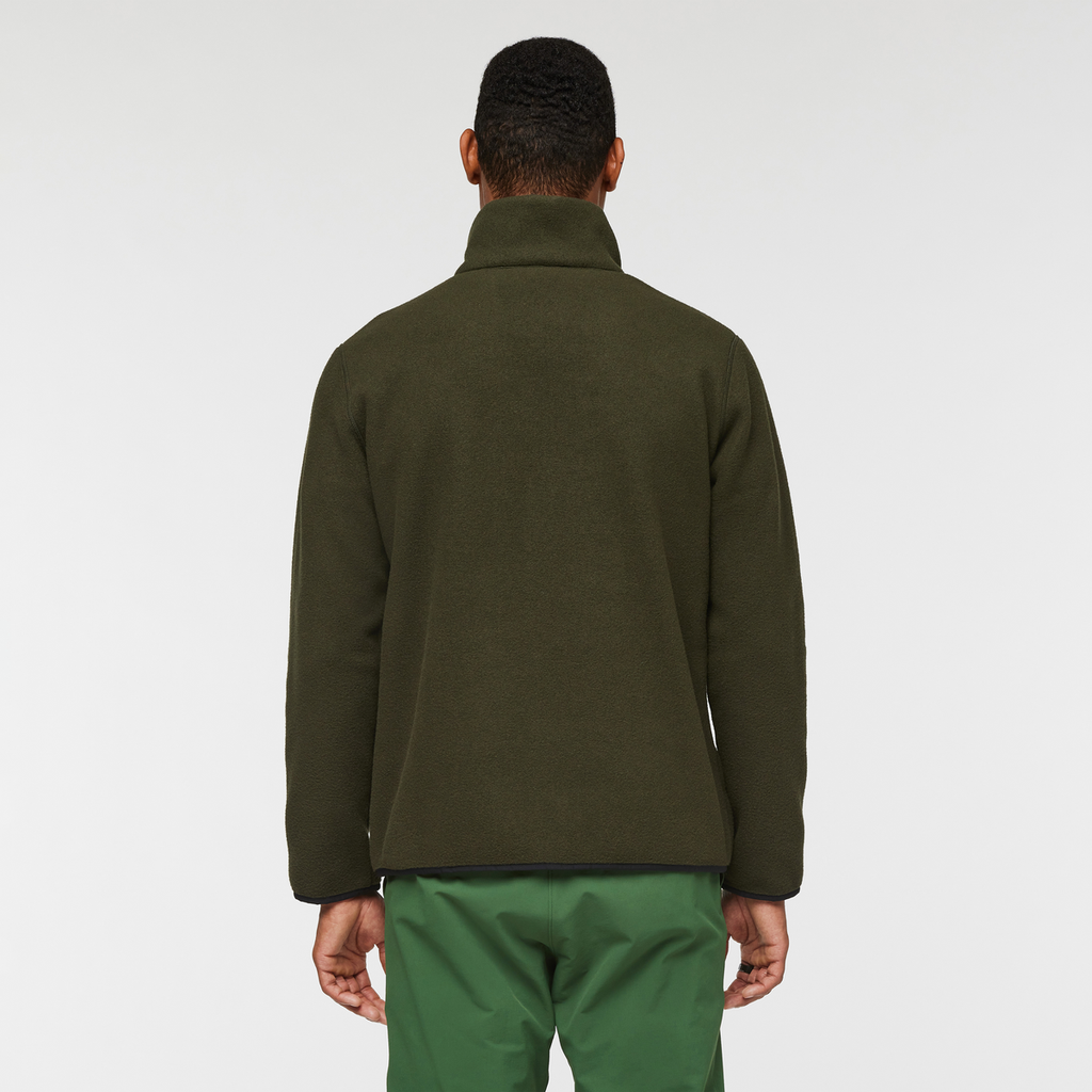 Teca Fleece Full-Zip Jacket - Men's, Night Walk, Model Jason