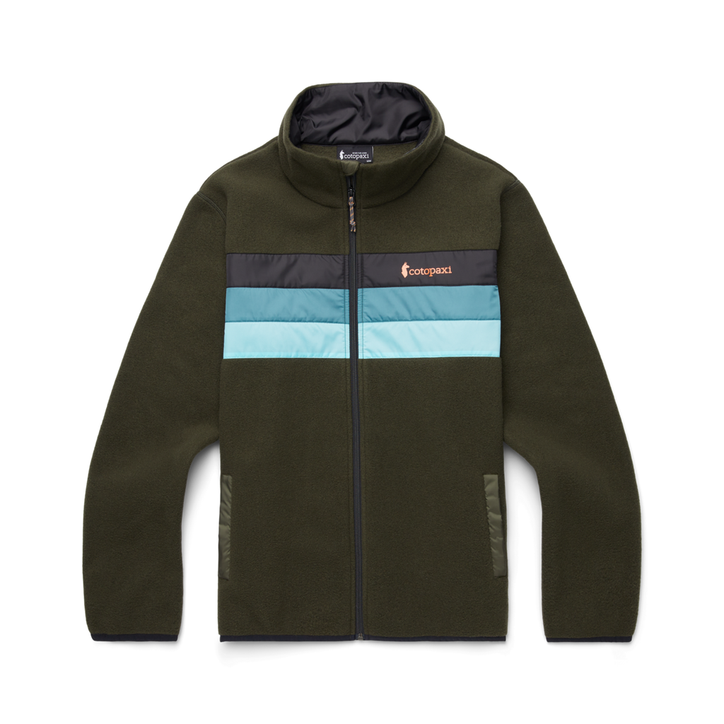 Teca Fleece Full-Zip Jacket - Men's, Night Walk, Model Jason