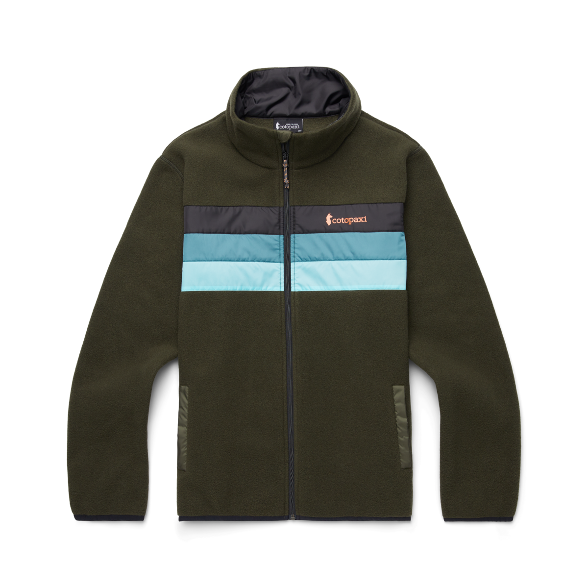 Teca Fleece Full-Zip Jacket - Men's, Night Walk, Model Jason