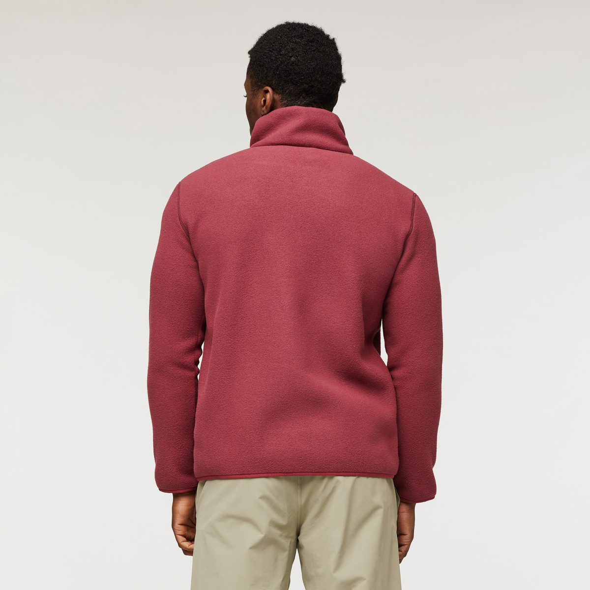 Teca Fleece Full-Zip Jacket - Men's, Turnip Up, Model Jeremy