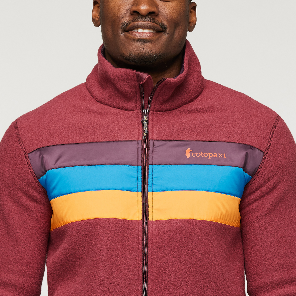 Teca Fleece Full-Zip Jacket - Men's, Turnip Up, Model Jeremy
