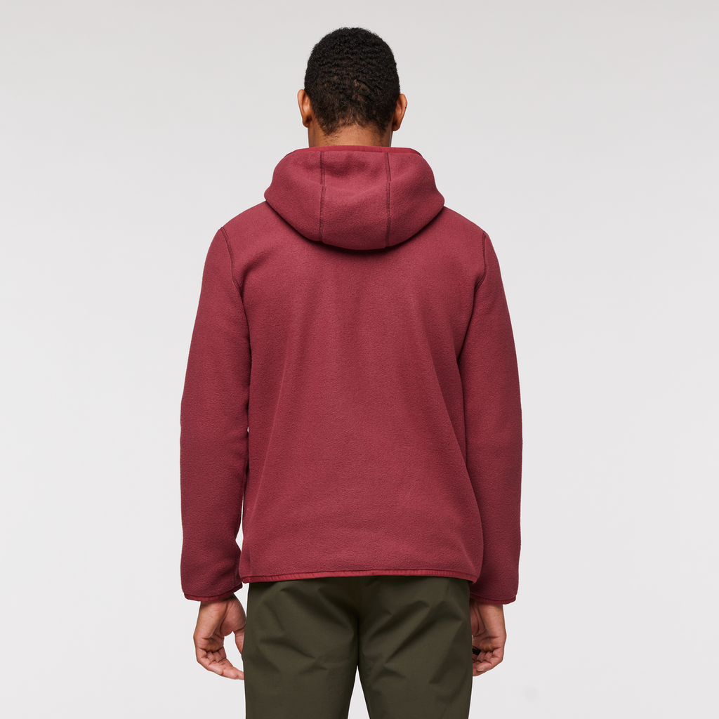 Teca Fleece Hooded Full-Zip Jacket - Men's, Beets Me, Model Jason