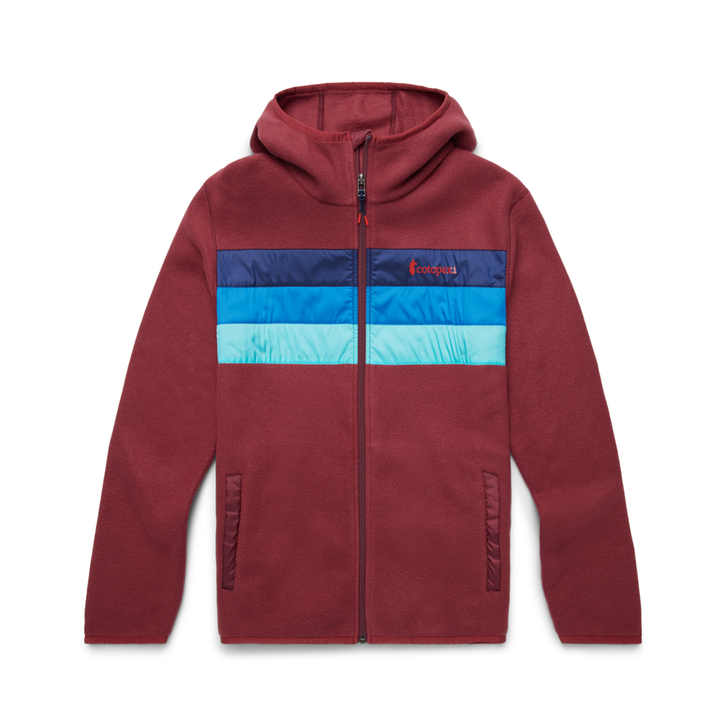Teca Fleece Hooded Full-Zip Jacket - Men's, Beets Me