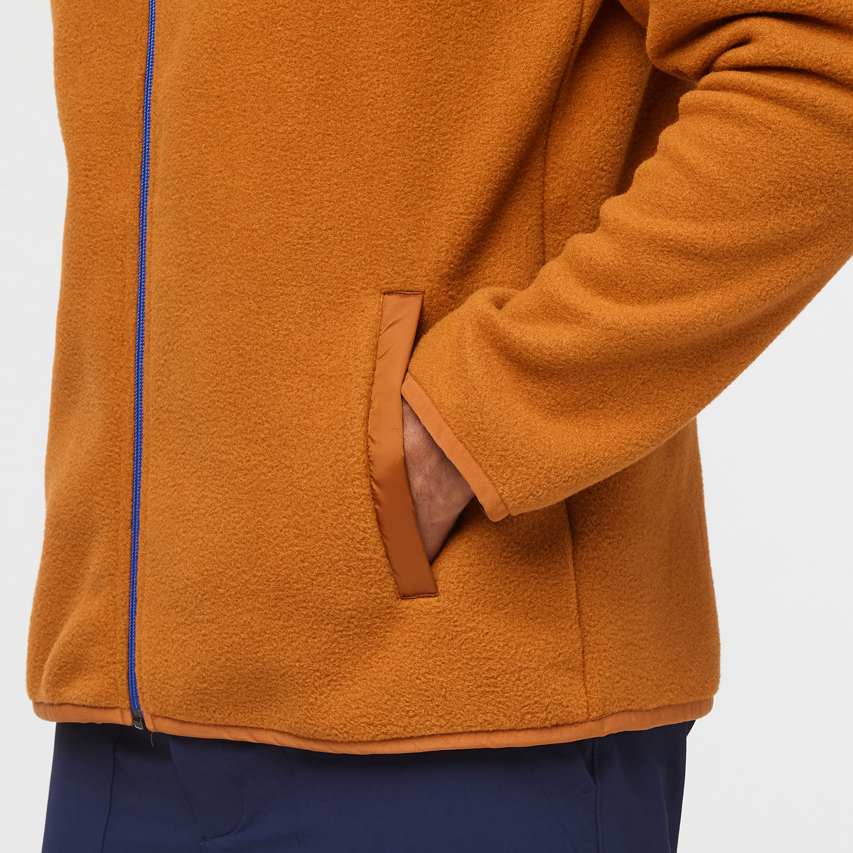 Teca Fleece Hooded Full-Zip Jacket - Men's, Super Fast, Model Jason