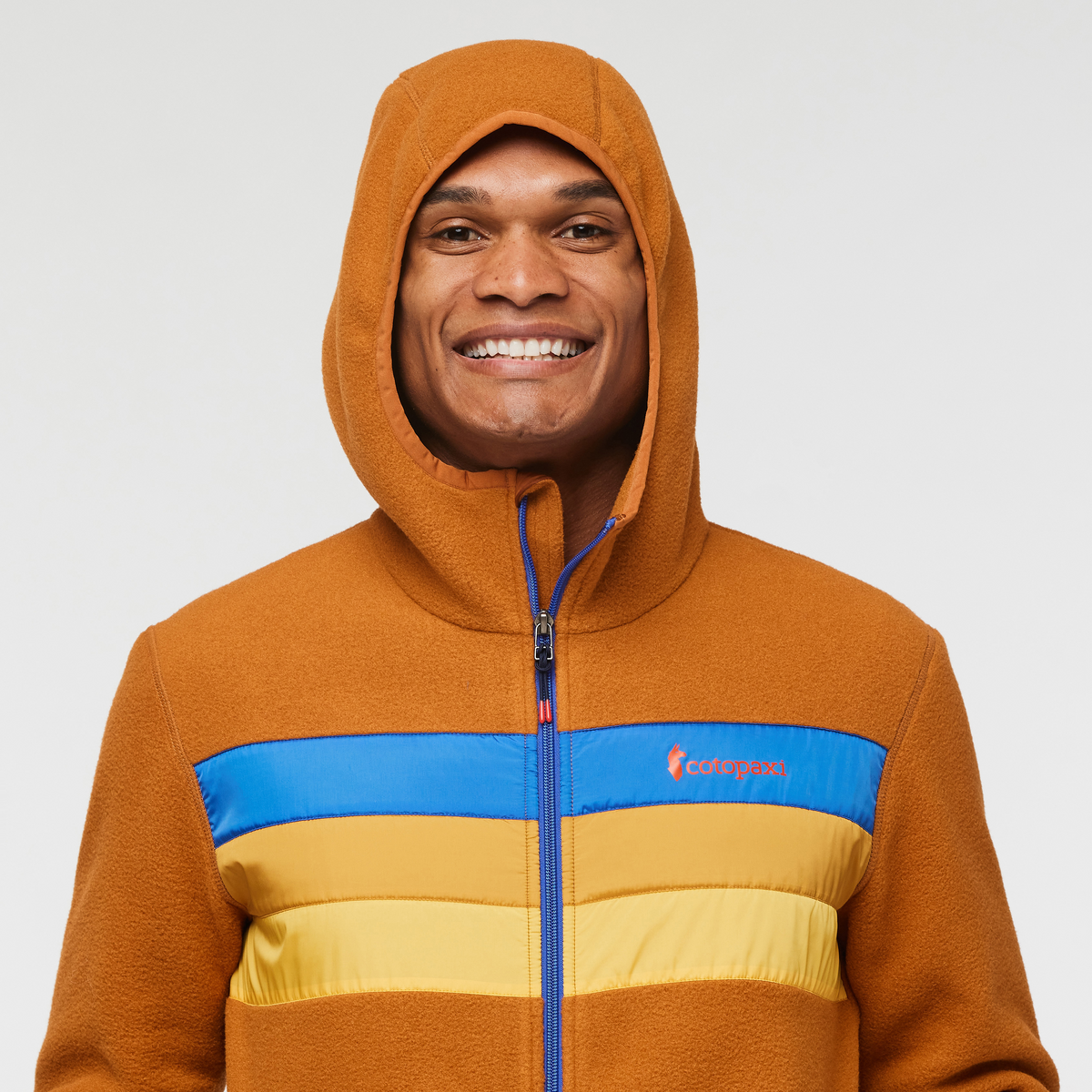 Teca Fleece Hooded Full-Zip Jacket - Men's, Super Fast, Model Jason