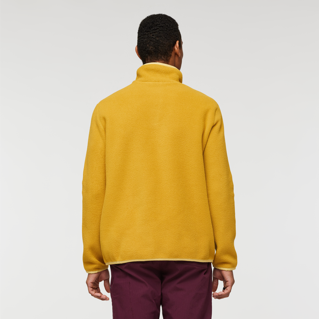 Teca Fleece Pullover - Men's, Burger, Model Jason