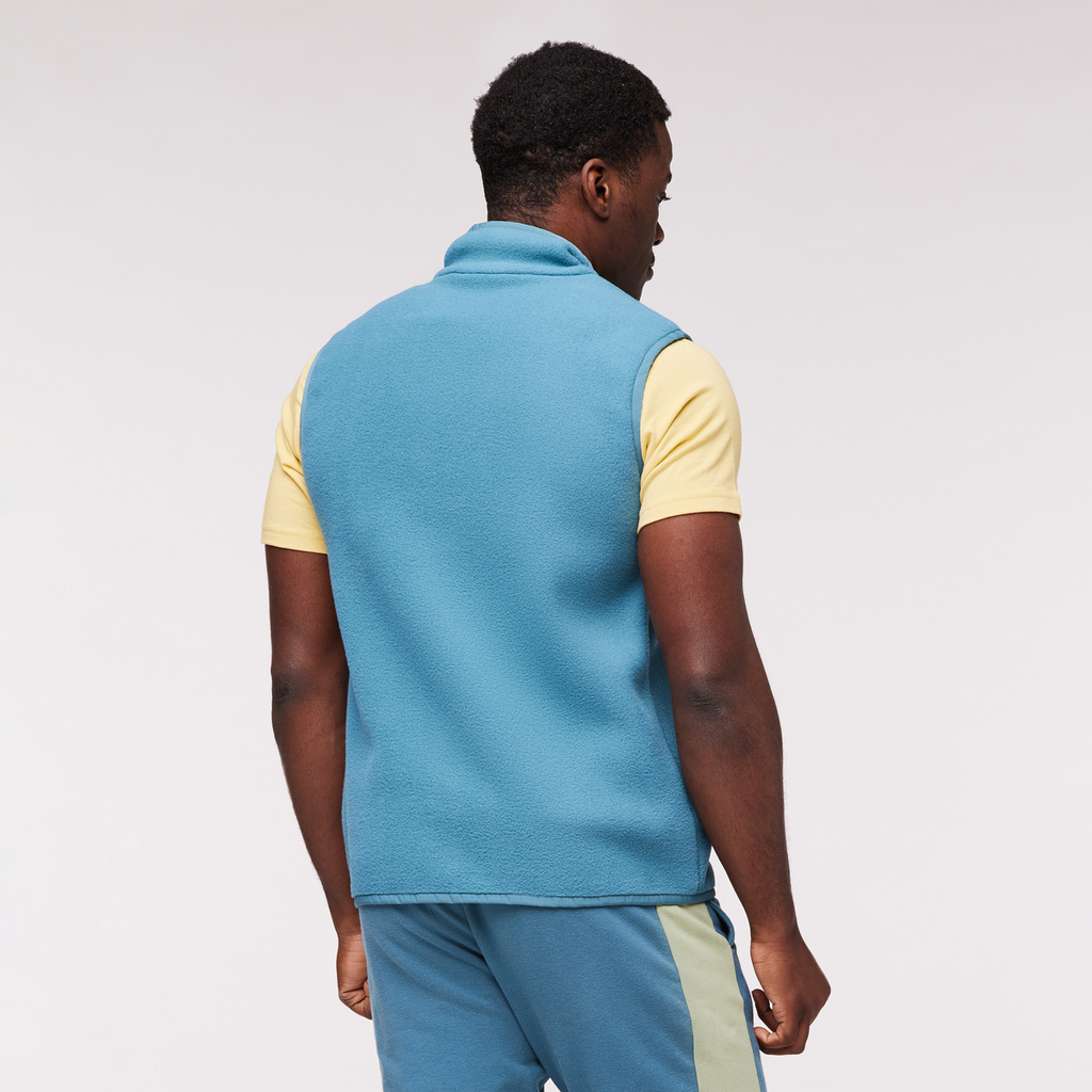 Teca Fleece Vest - Men's, Heron, Model Jeremy