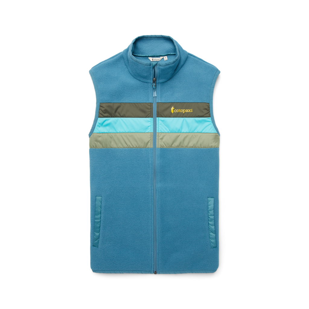 Teca Fleece Vest - Men's, Heron, Detail