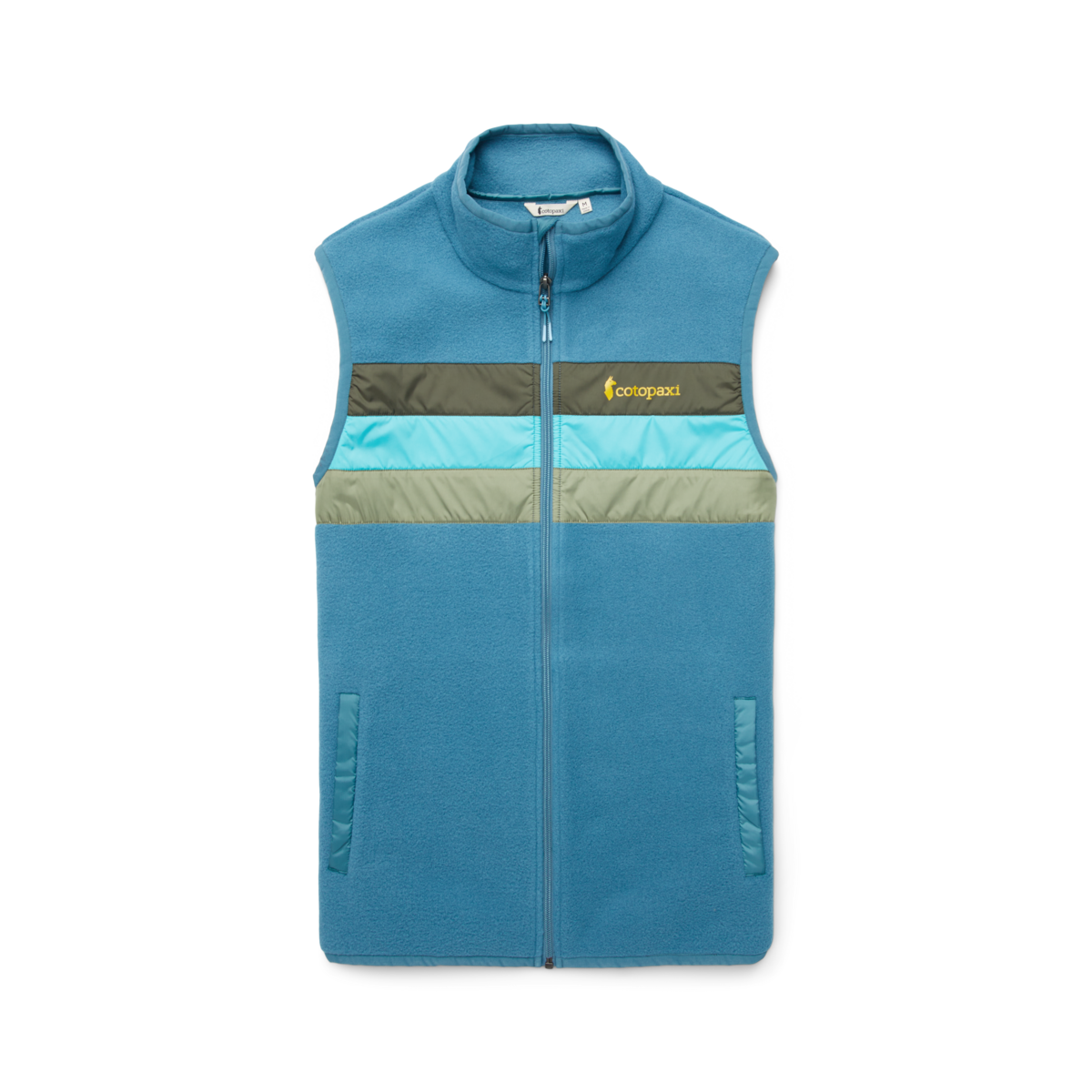 Teca Fleece Vest - Men's, Heron, Detail