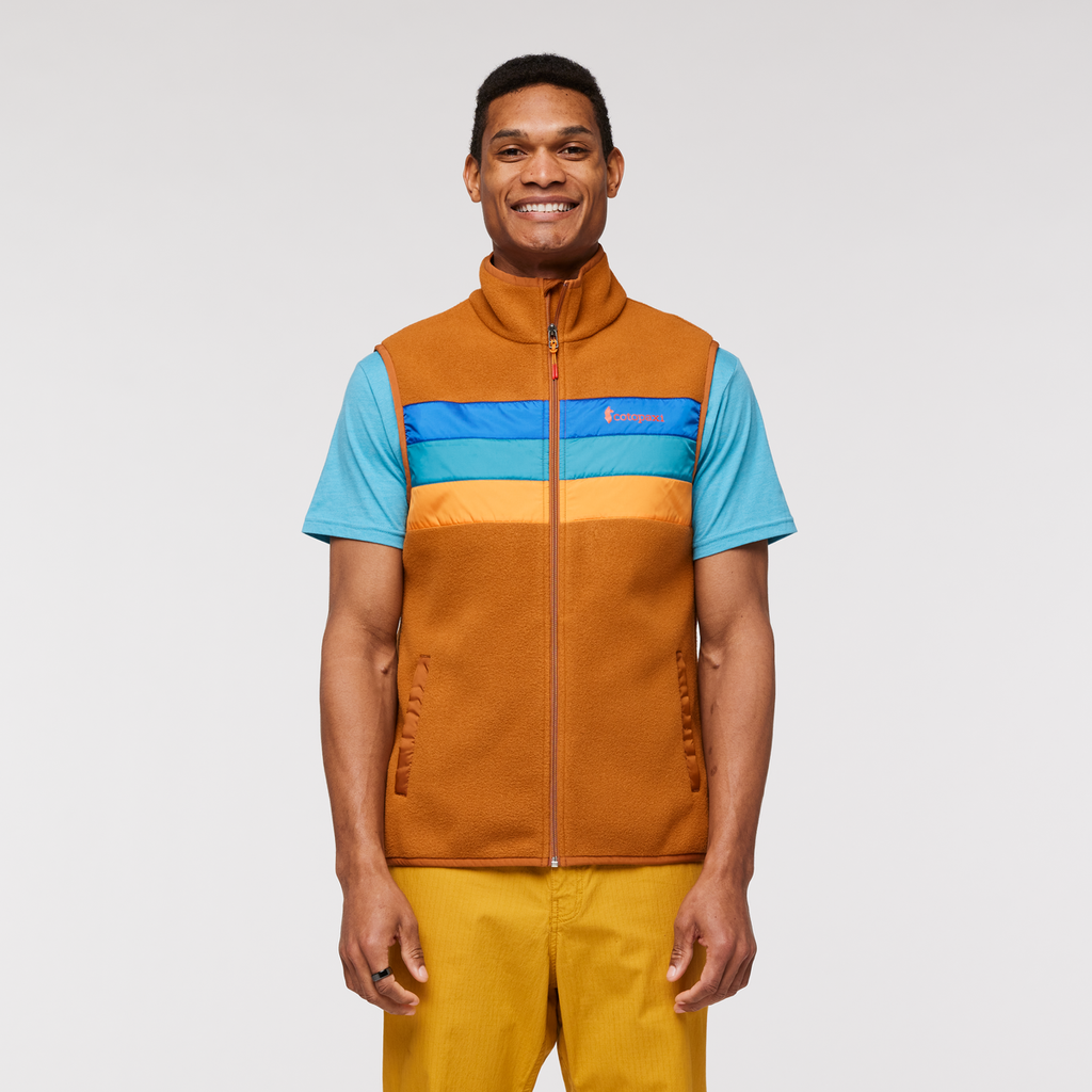 Teca Fleece Vest - Men's, King's Cake, Model Jason