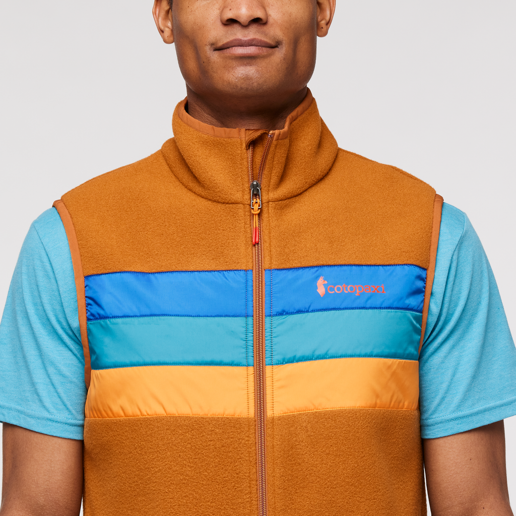 Teca Fleece Vest - Men's, King's Cake, Model Jason