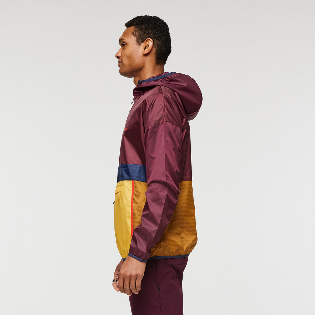 Teca Half-Zip Windbreaker - Men's, Sahara Nights, Model Jason