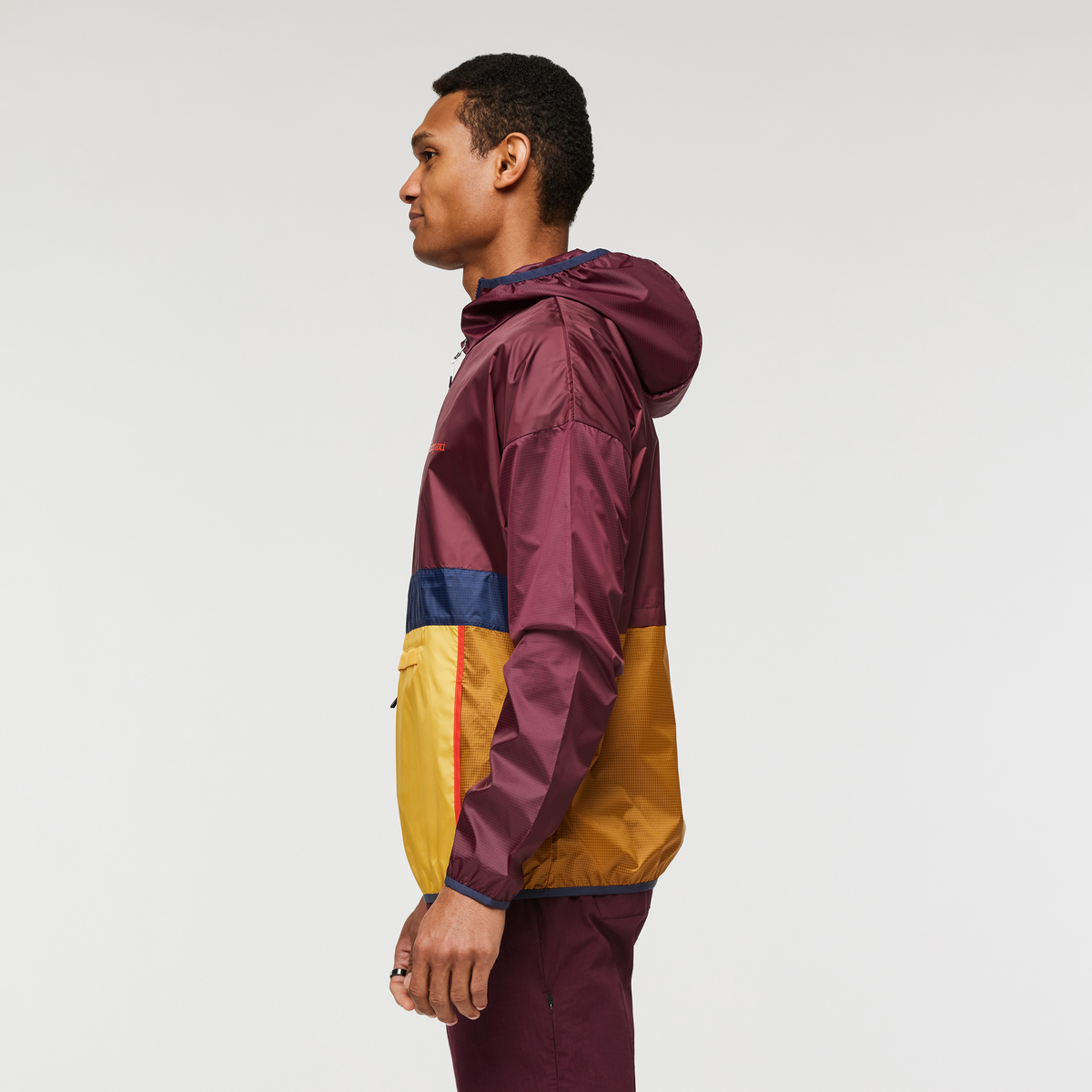 Teca Half-Zip Windbreaker - Men's, Sahara Nights, Model Jason