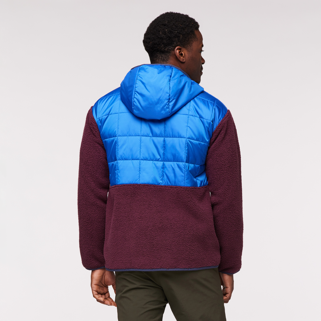Trico Hybrid Jacket - Men's, Blue Violet/Wine, Model Jeremy