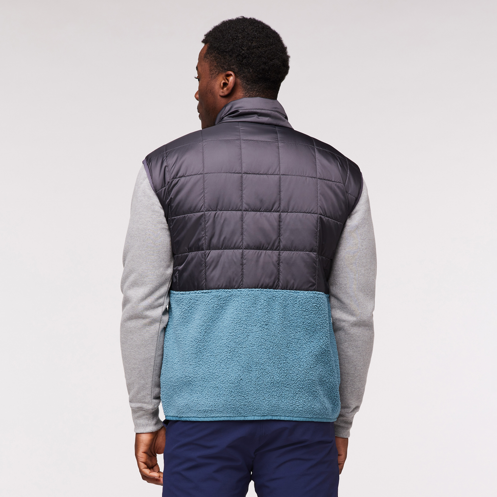 Trico Hybrid Vest - Men's, Graphite/Blue Spruce, Model Jeremy
