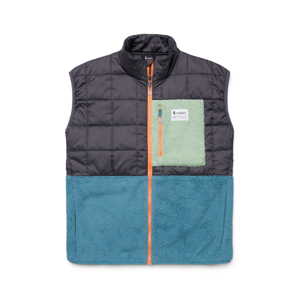 Trico Hybrid Vest - Men's, Graphite/Blue Spruce, Model Jeremy