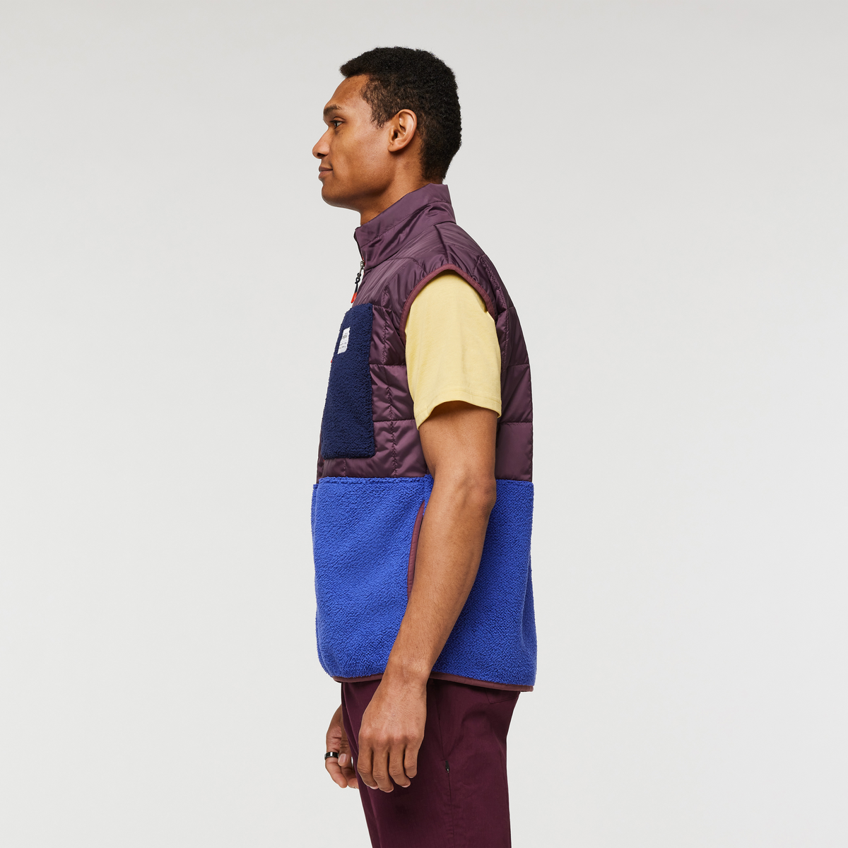 Trico Hybrid Vest - Men's, Wine/Blue Violet, Model Jason
