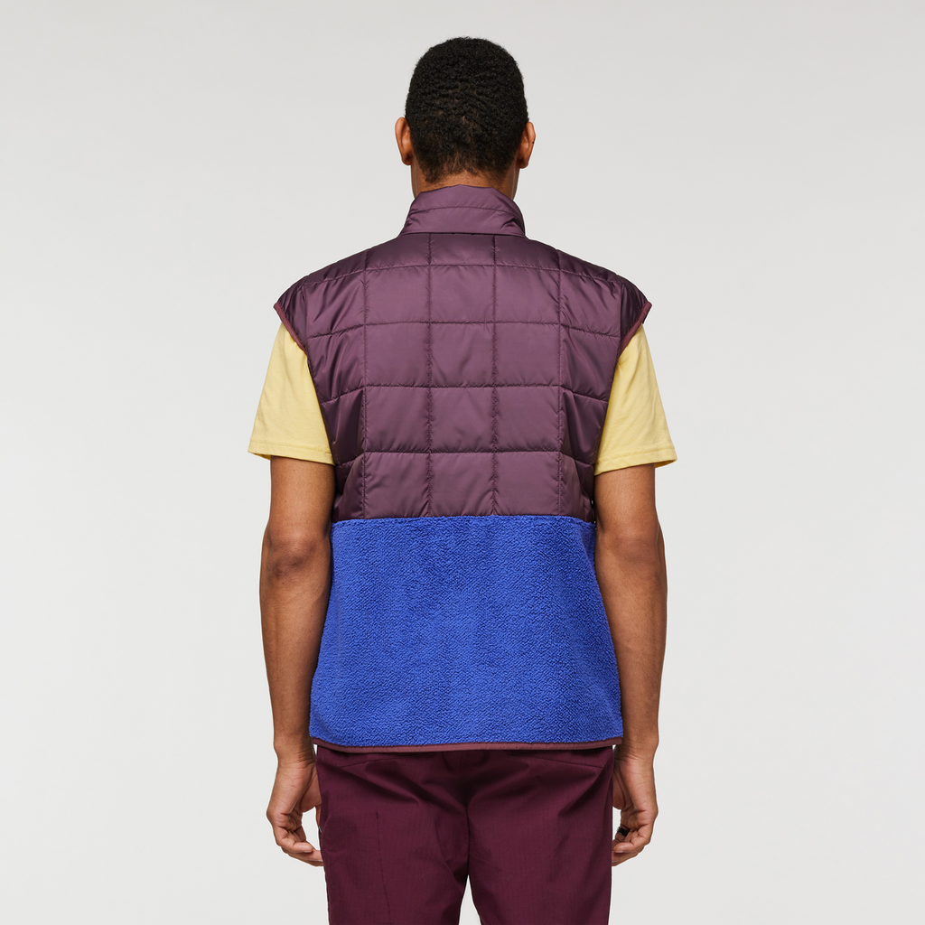 Trico Hybrid Vest - Men's, Wine/Blue Violet, Model Jason