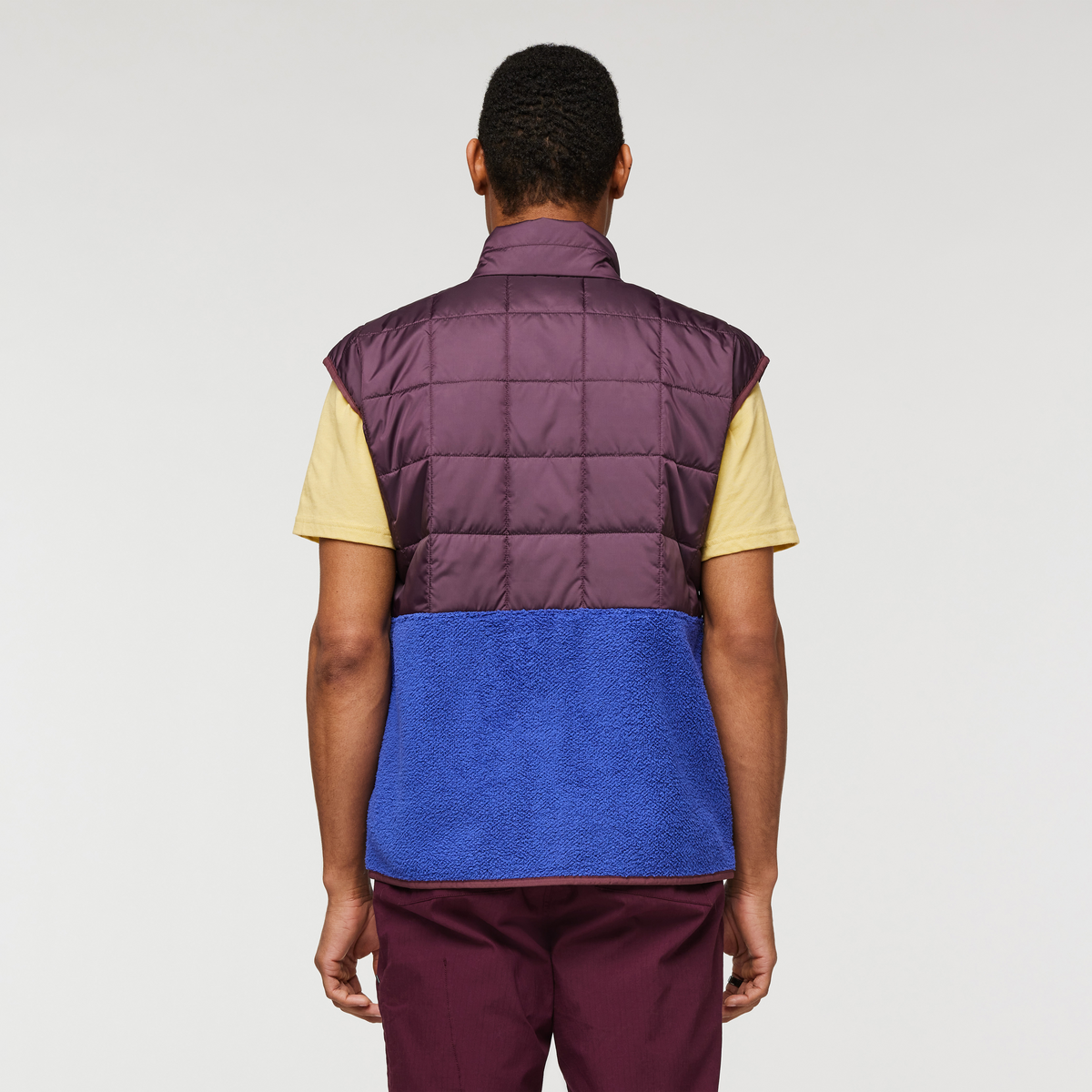 Trico Hybrid Vest - Men's, Wine/Blue Violet, Model Jason