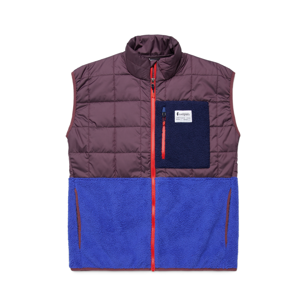 Trico Hybrid Vest - Men's, Wine/Blue Violet