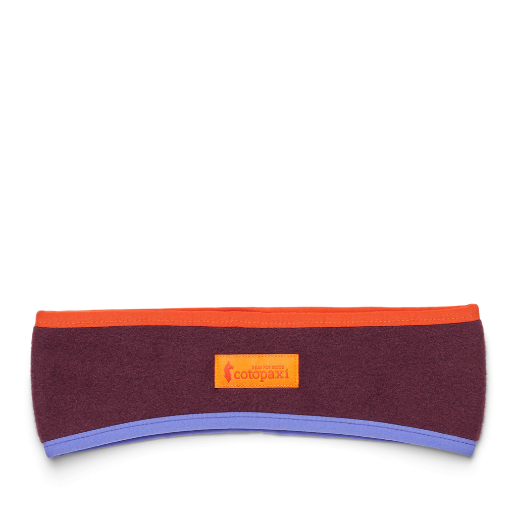 Teca Fleece Headband, Wine