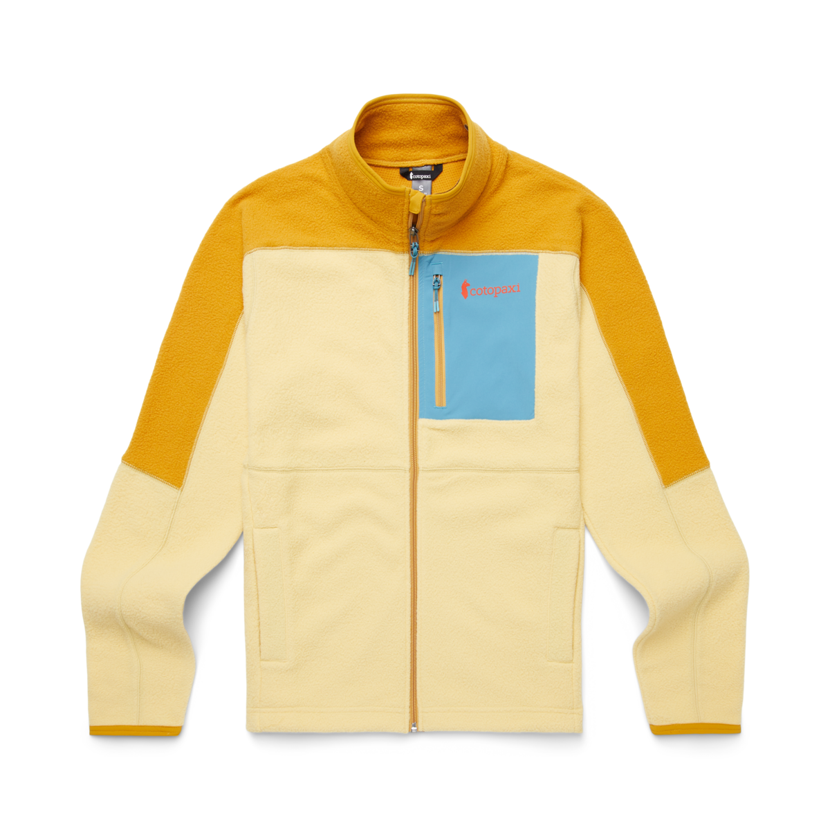 Abrazo Fleece Full-Zip Jacket - Women's, Amber/Wheat, Detail