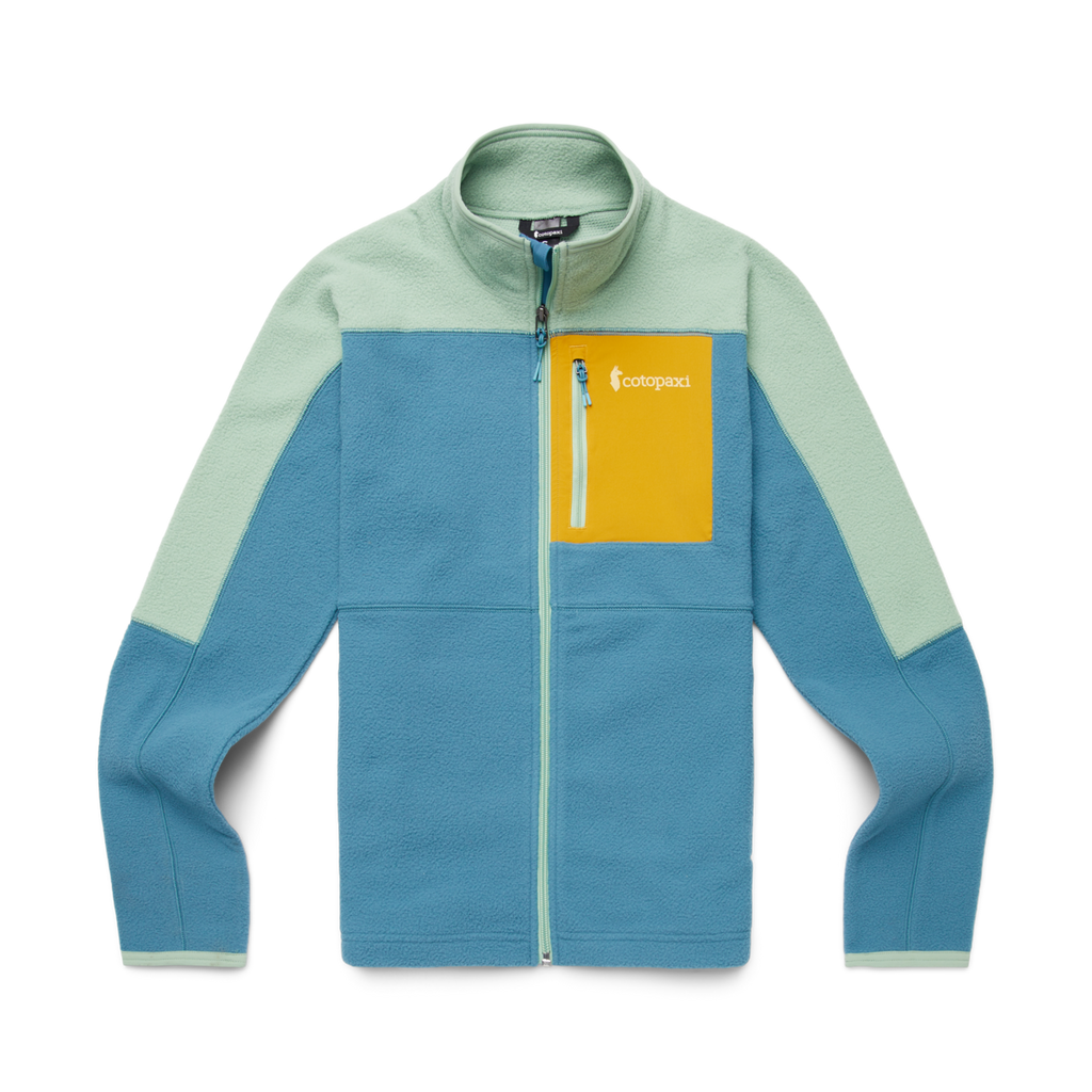 Abrazo Fleece Full-Zip Jacket - Women's, Aspen/Blue Spruce, Detail