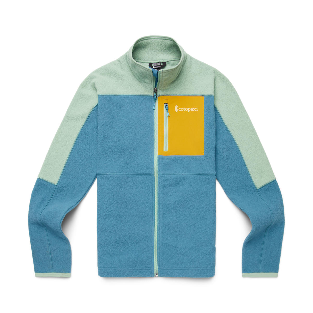 Abrazo Fleece Full-Zip Jacket - Women's, Aspen/Blue Spruce, Detail