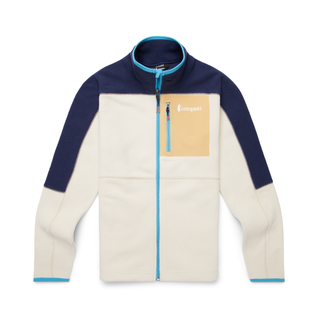 Abrazo Fleece Full-Zip Jacket - Women's, Maritime/Cream, Detail