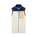 Abrazo Fleece Vest - Women's, Maritime/Cream