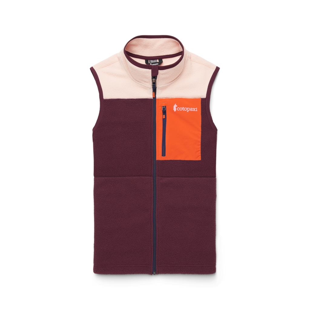 Abrazo Fleece Vest - Women's, Rosewood/Wine
