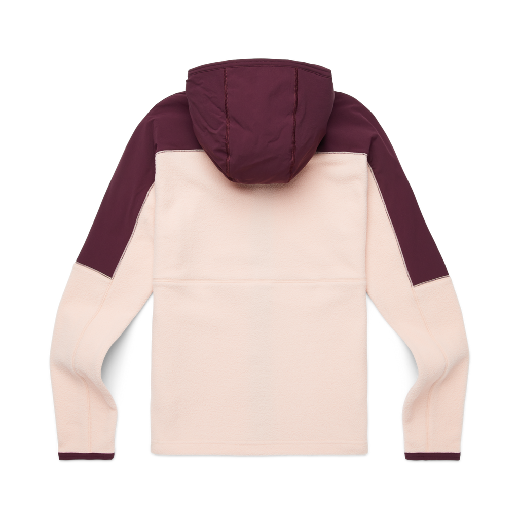 Abrazo Fleece Hooded Full-Zip Jacket - Women's, Wine/Rosewood, Detail