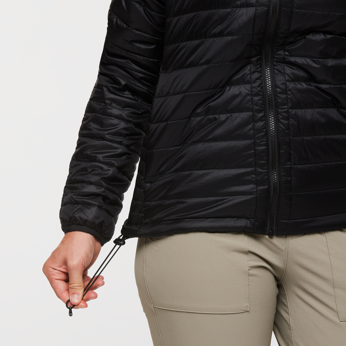Capa Insulated Hooded Jacket - Women's, Cotopaxi Black, Model Aya