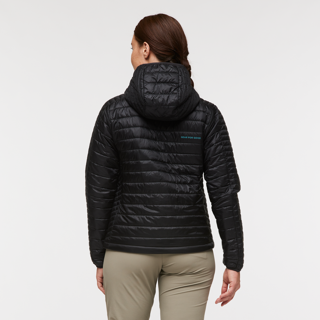 Capa Insulated Hooded Jacket - Women's, Cotopaxi Black, Model Aya