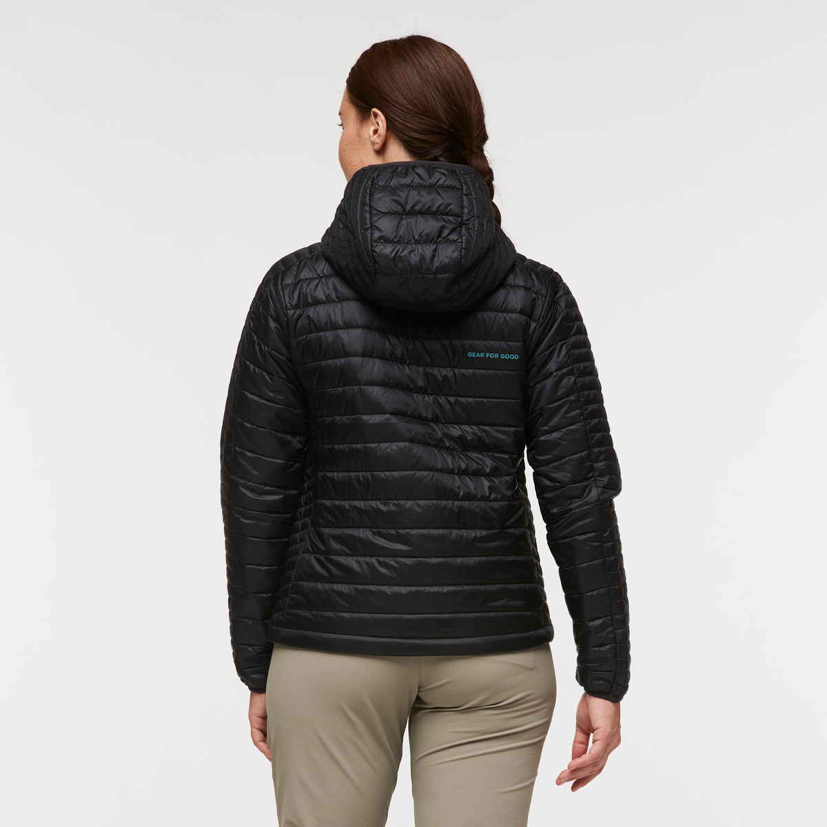 Capa Insulated Hooded Jacket - Women's, Cotopaxi Black, Model Aya