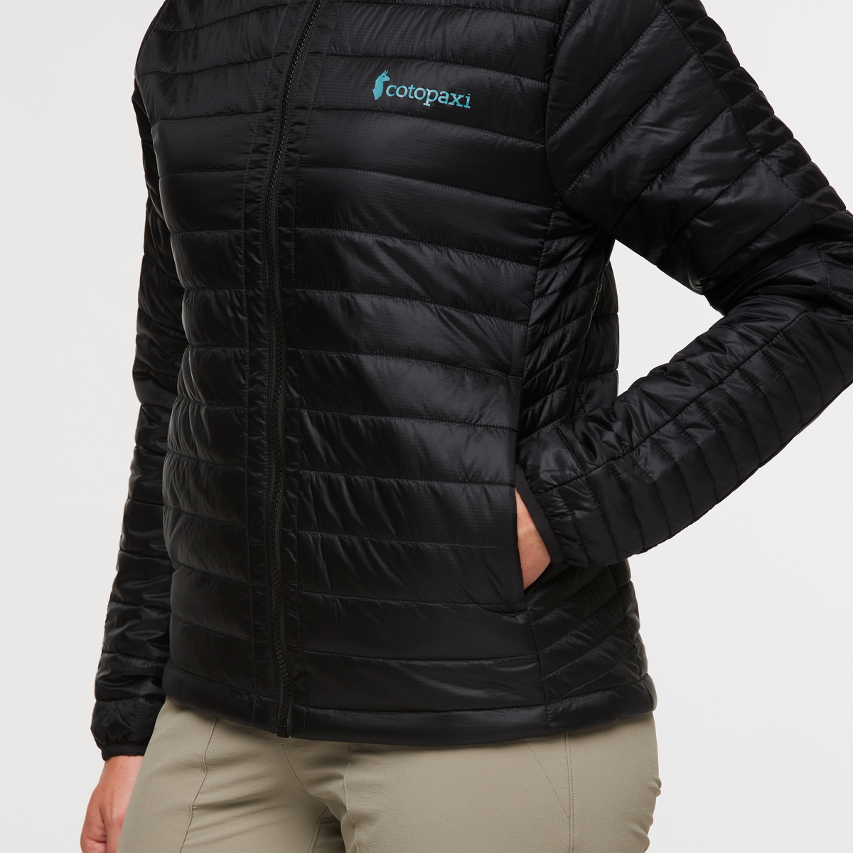 Capa Insulated Hooded Jacket - Women's, Cotopaxi Black, Model Aya