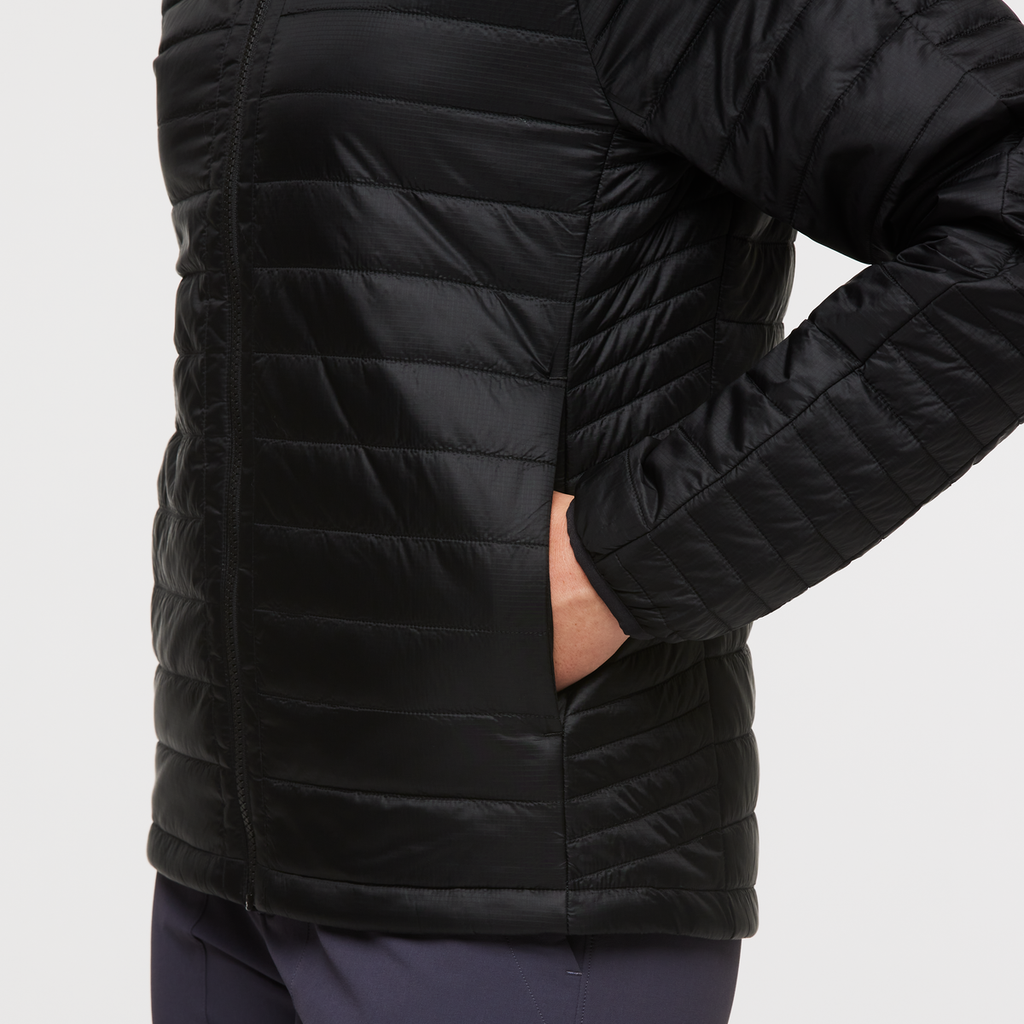 Capa Insulated Jacket - Women's, Cotopaxi Black, Model Aya