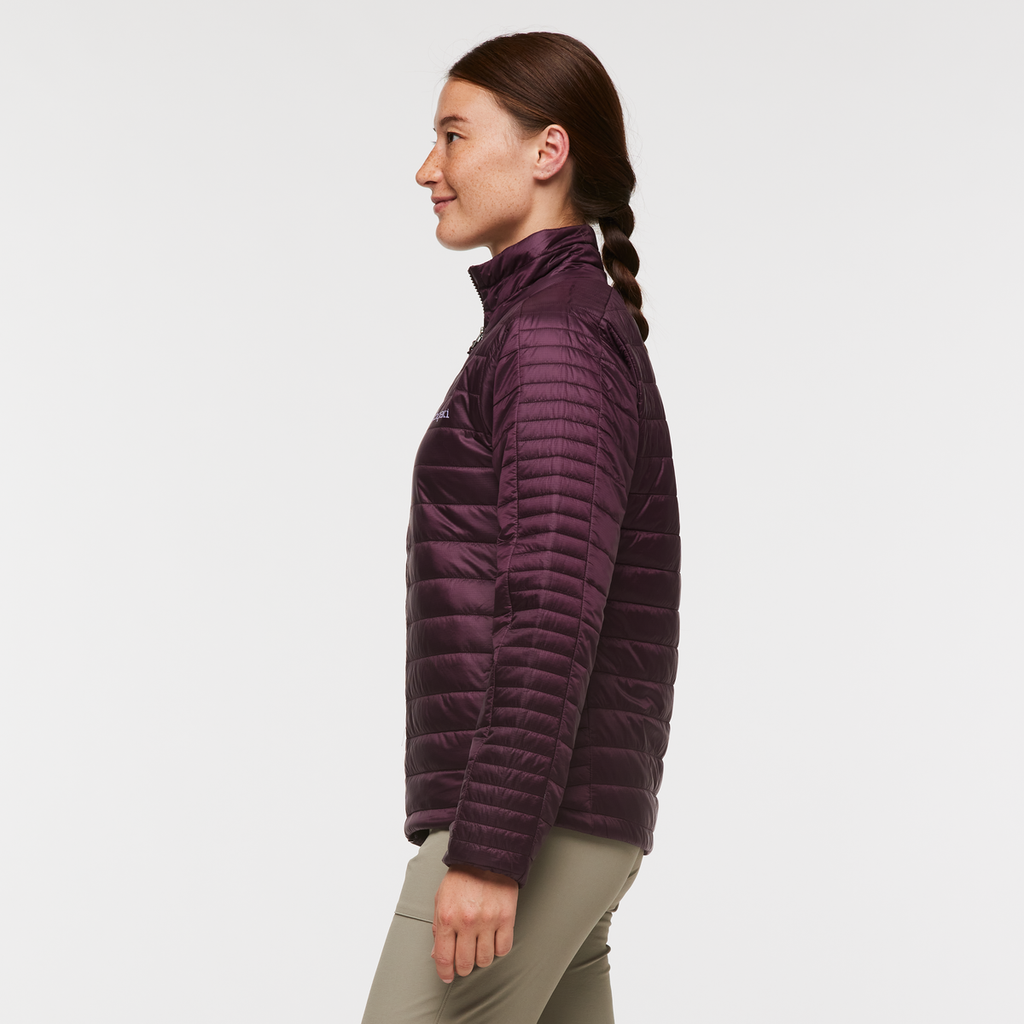 Capa Insulated Jacket - Women's, Cotopaxi Wine, Model Aya