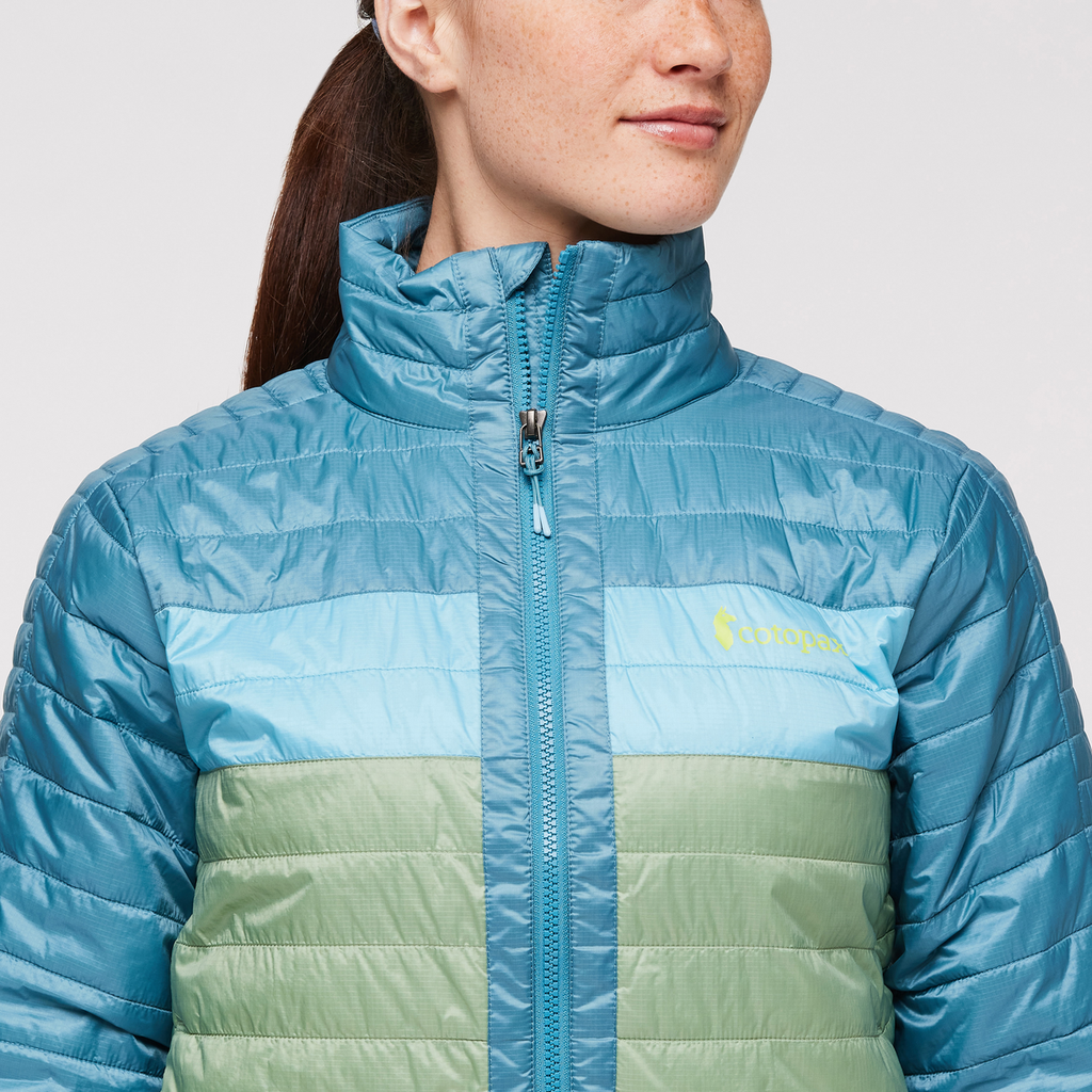 Capa Insulated Jacket - Women's, Drizzle/Aspen, Model Aya