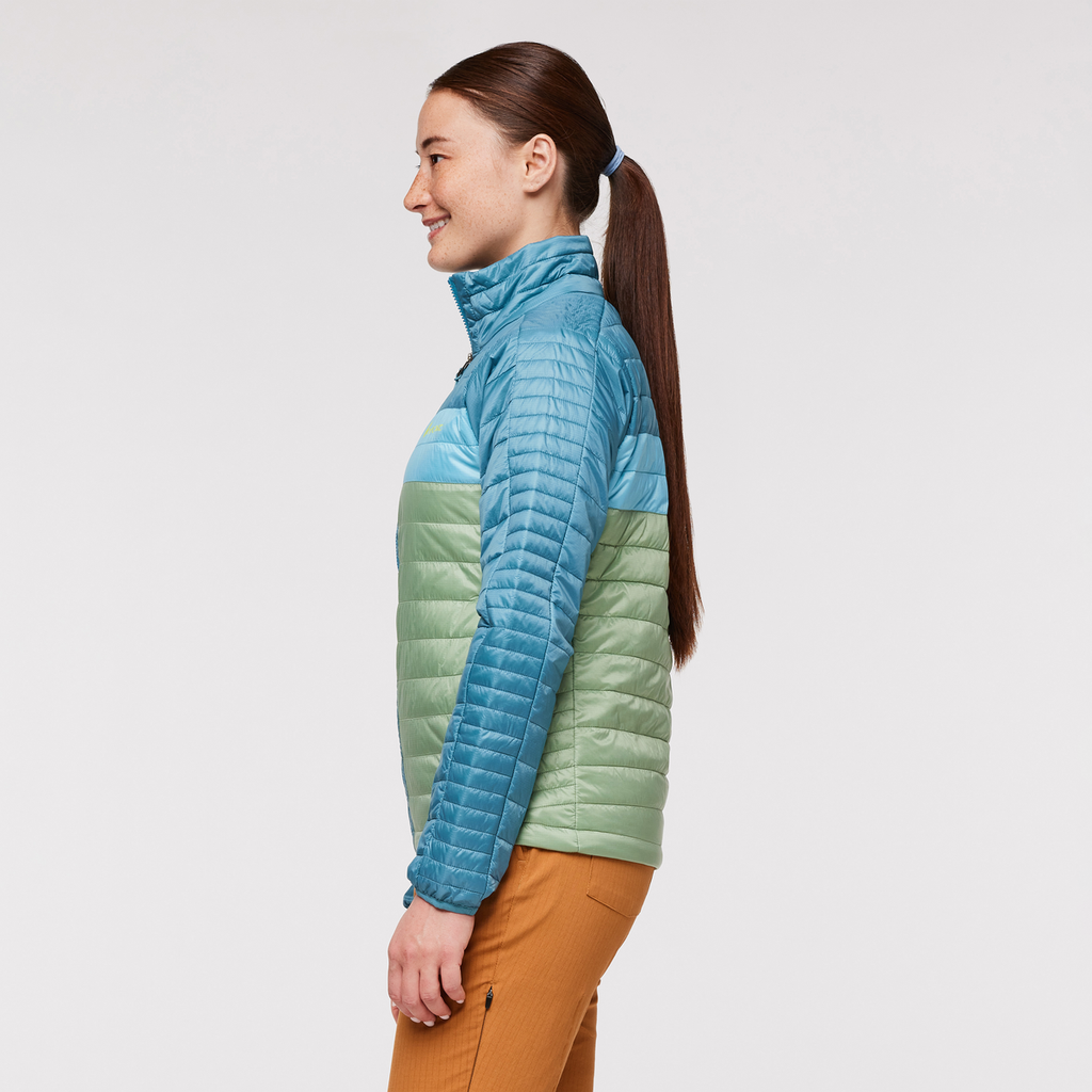 Capa Insulated Jacket - Women's, Drizzle/Aspen, Model Aya
