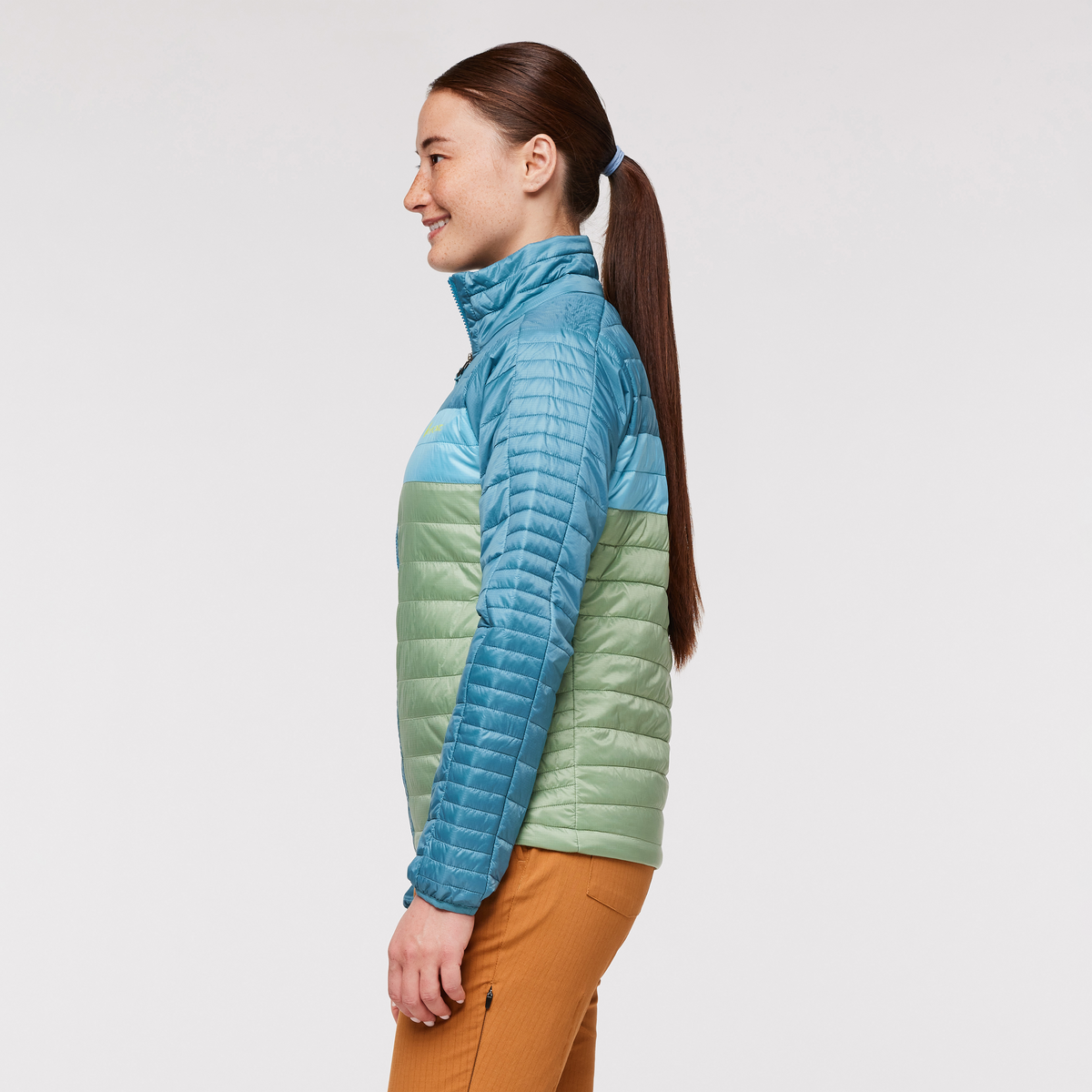 Capa Insulated Jacket - Women's, Drizzle/Aspen, Model Aya