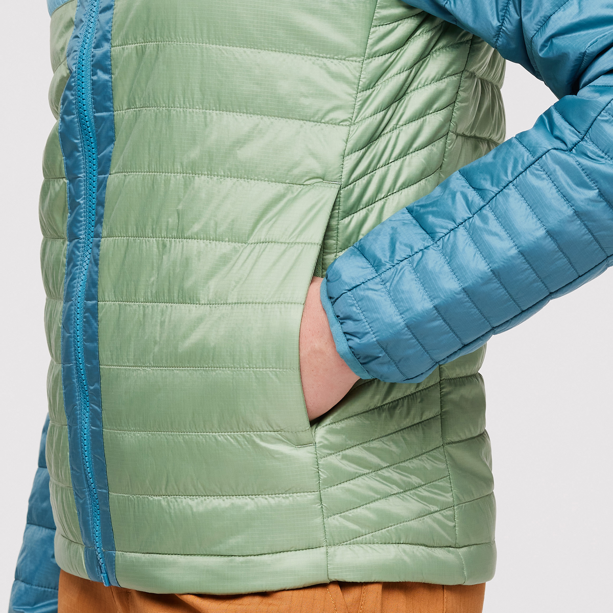 Capa Insulated Jacket - Women's, Drizzle/Aspen, Model Aya