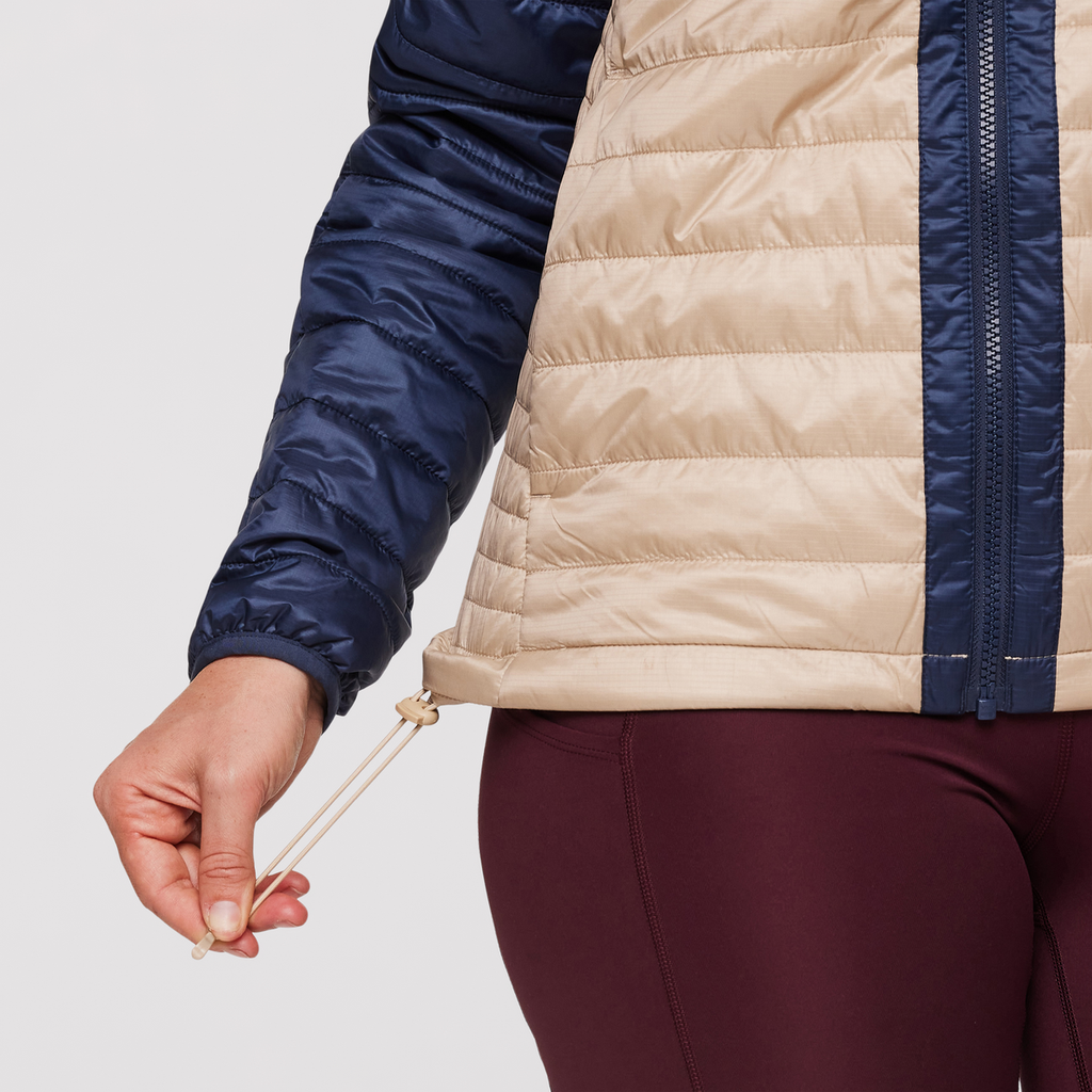 Capa Insulated Jacket - Women's, Ink/Oatmeal, Model Aya